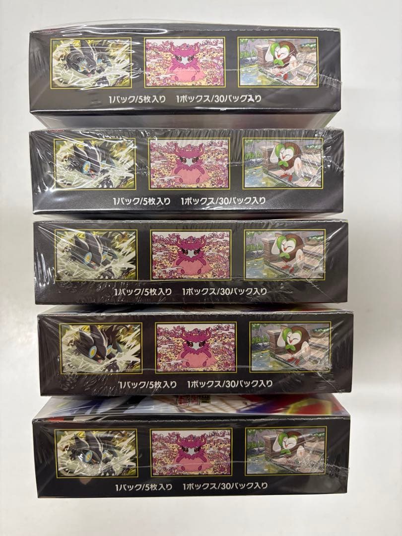 ポケモンカード　ムニキスゼロ5BOX【新品未開封シュリンク付き】