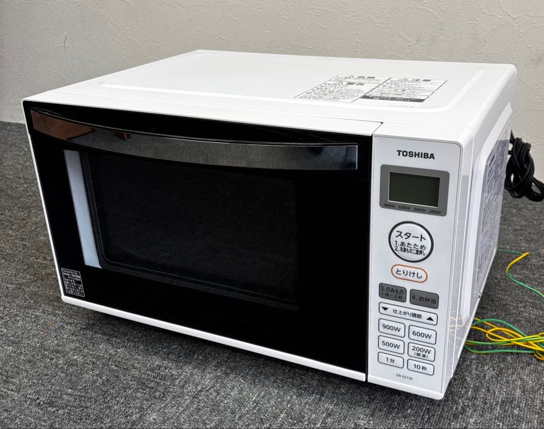 東芝電子レンジ　TOSHIBA ER-SS17A(W) 2021年製