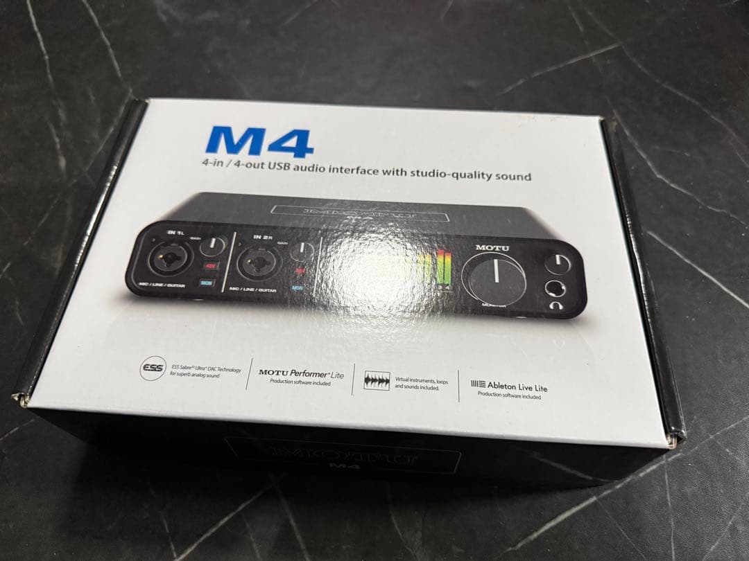 た*ふ様 オーディオインターフェイス MOTU M4