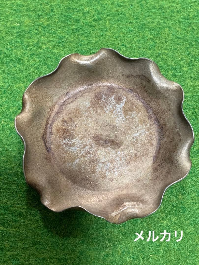 中国茶器　茶道具　茶托　銚座　花弁式