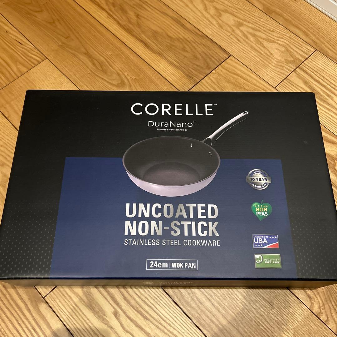 CORELLE DuraNano 24cm Wok Pan深型