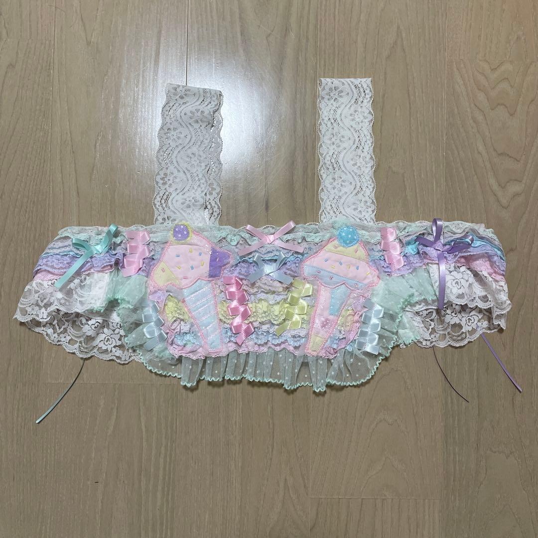 グニフニ♡アイスクリームの着るアクセサリー(短いキャミソール)