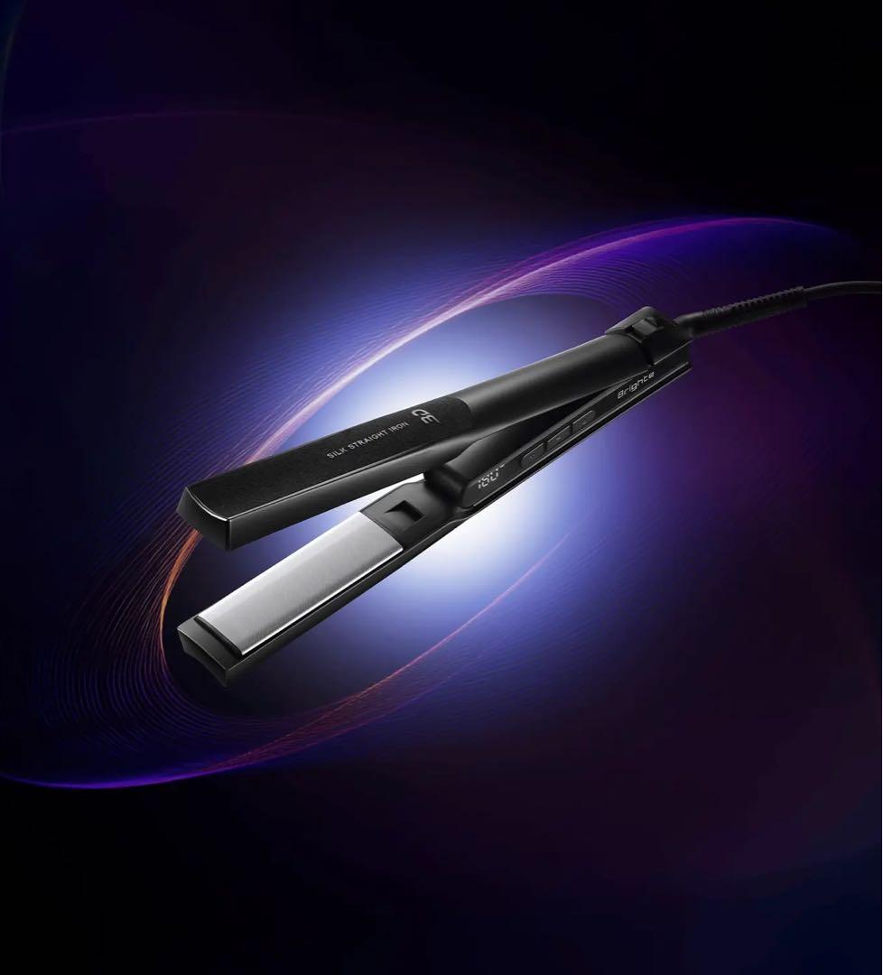 未開封 Brighte 3D SILK STRAIGHT IRON 入浴剤付