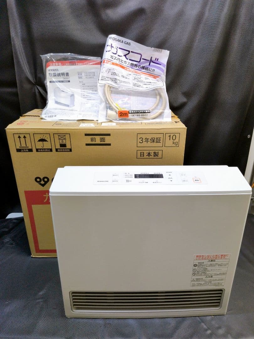 大阪ガス ガスファンヒーター 都市ガス用 N140-9405　M2865