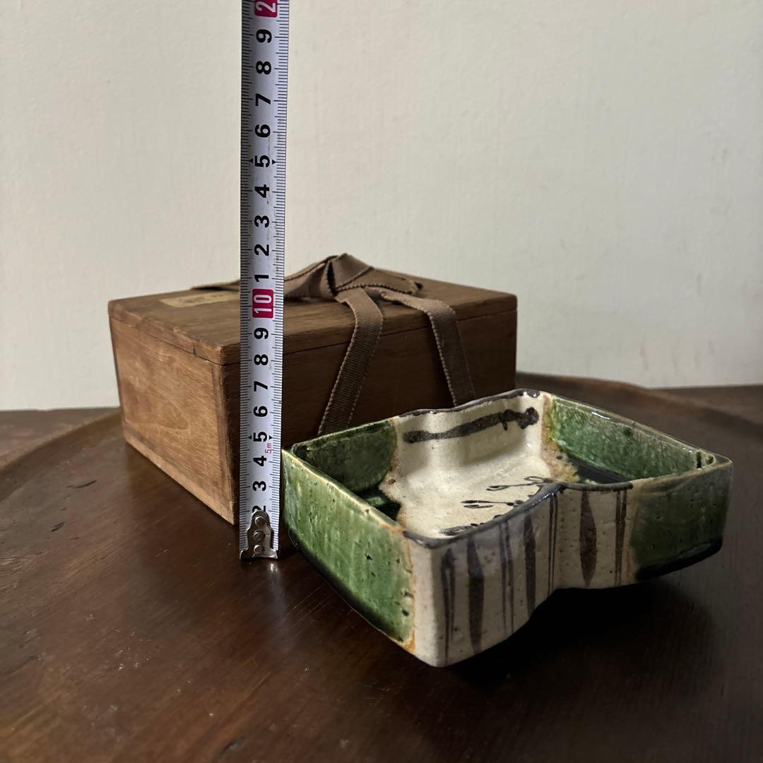 時代織部　向付け　美濃　瀬戸　古美術　茶道具　懐石　酒器　志野　唐津　備前　李朝