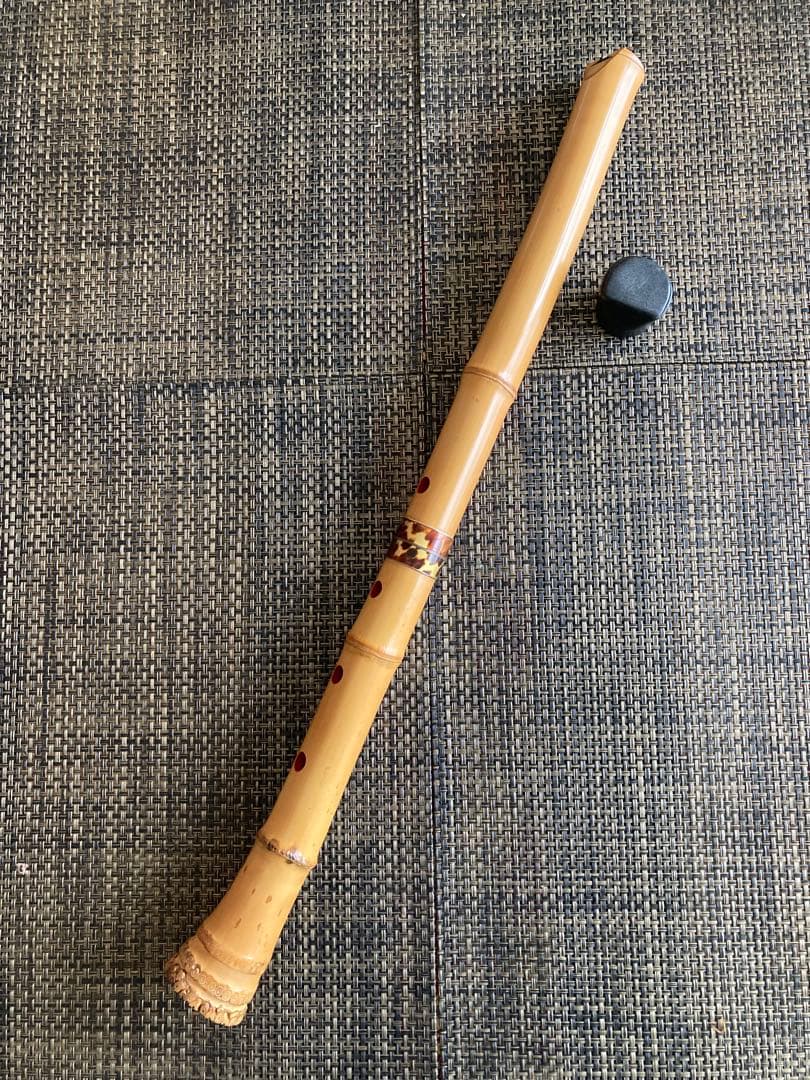 琴古流尺八 龍水銘二尺管