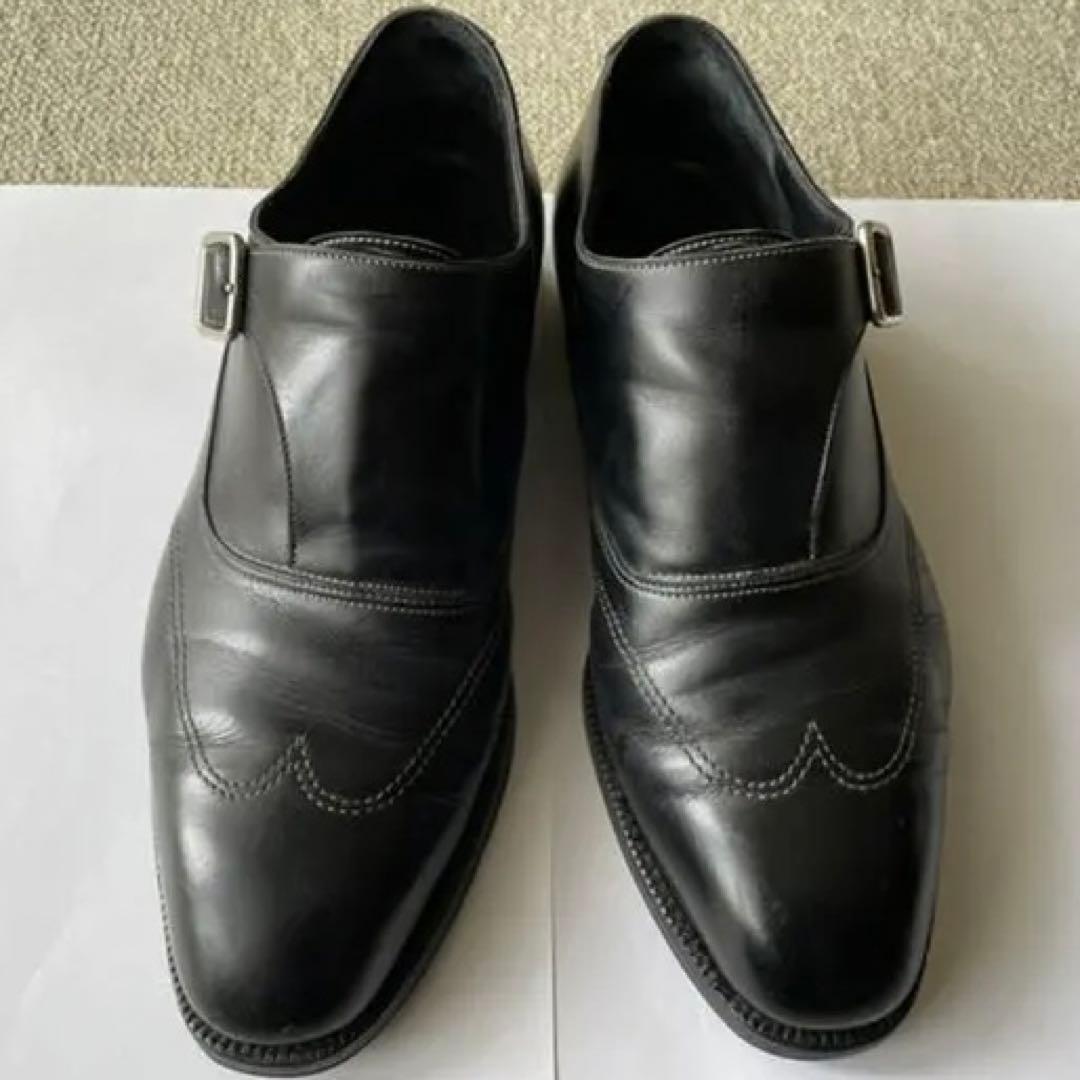 ENZO BONAFE エンツォボナフェ シングルモンク レザーシューズ