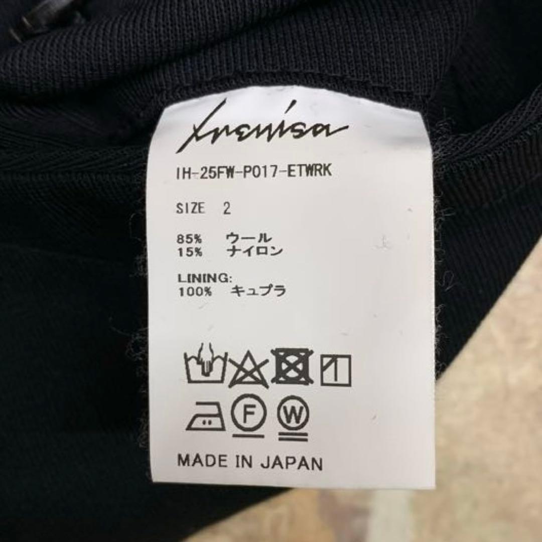 Irenisa イレニサ 25FW スラックス セミフレアパンツ