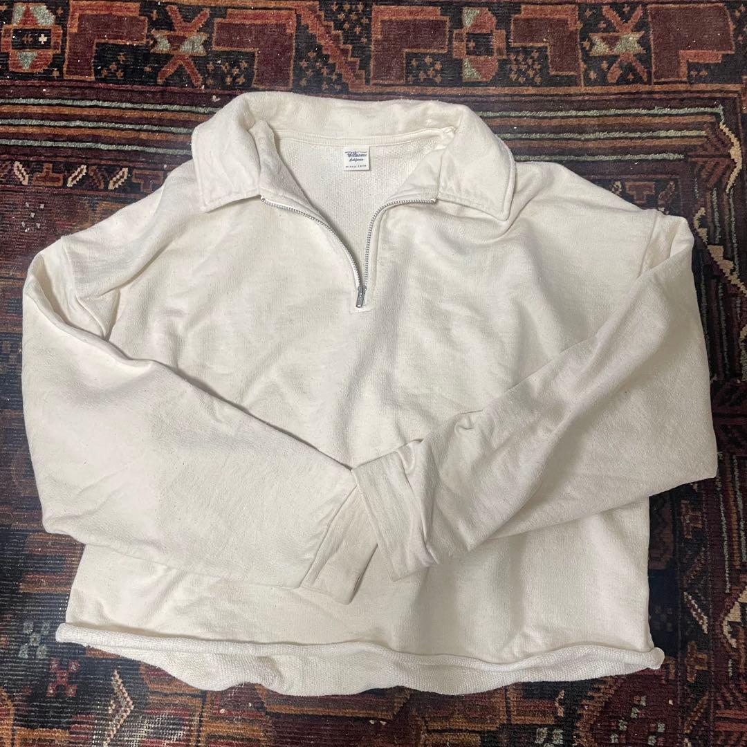 ロンハーマン　ハーフジップ　スウェット