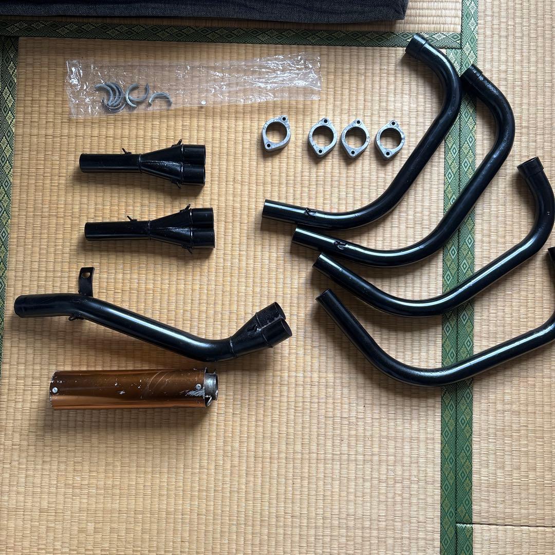 ゼファー用フルエキマフラー