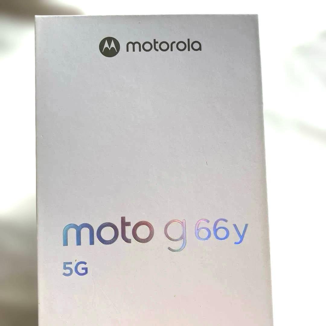 未使用motorola moto g66y 5G ブラックオイスター