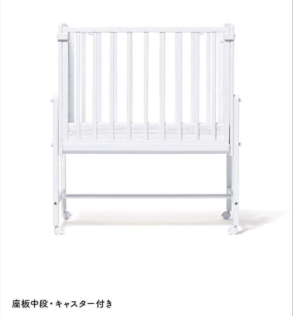 そいねーるADミニ　ベビーベッド ホワイト