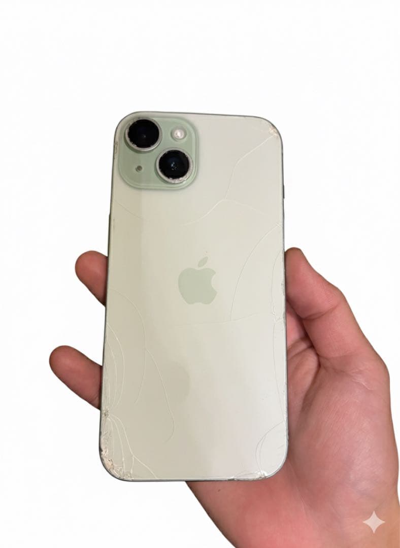 iPhone15 グリーン　箱付き