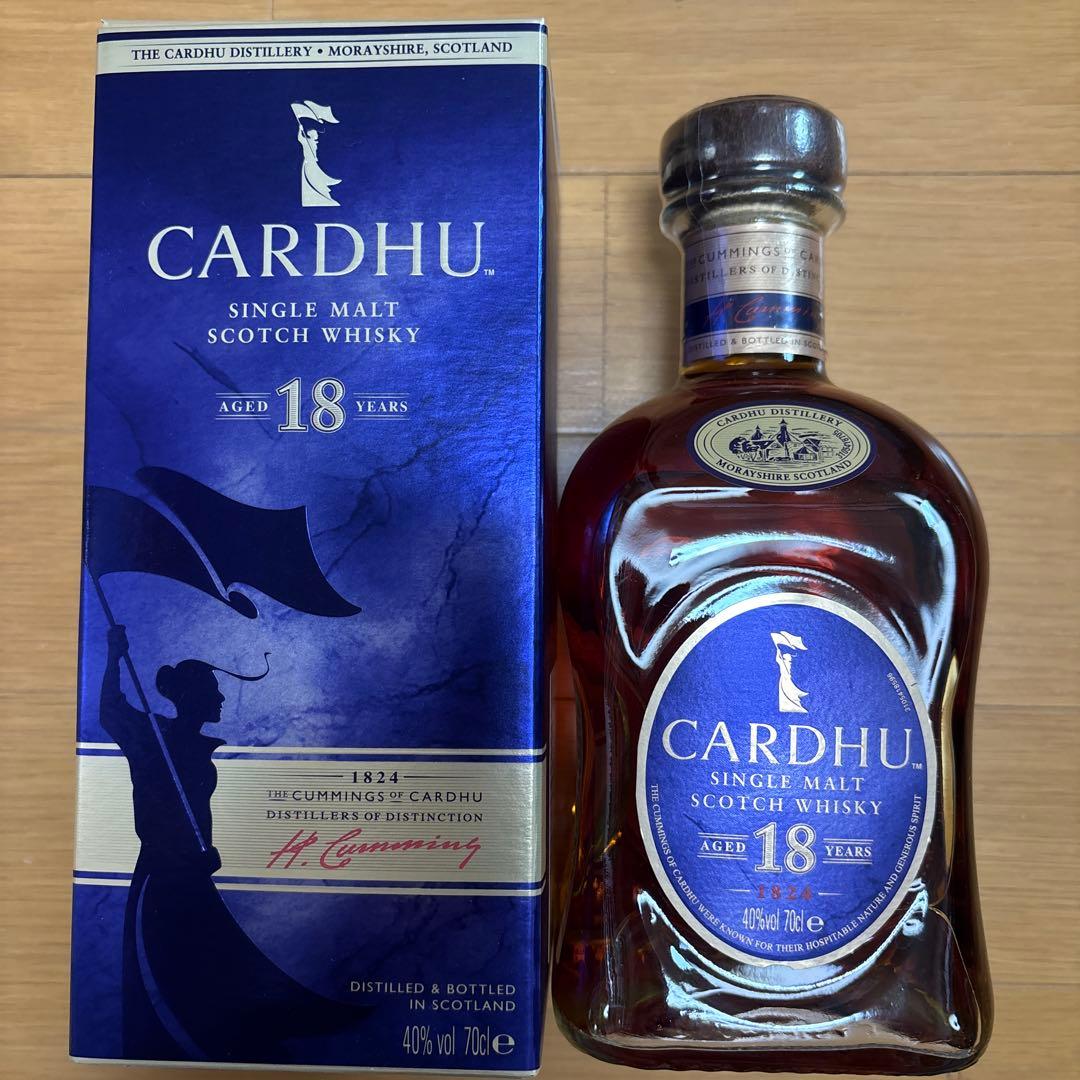 CARDHU シングルモルトウイスキー 18年 700ml