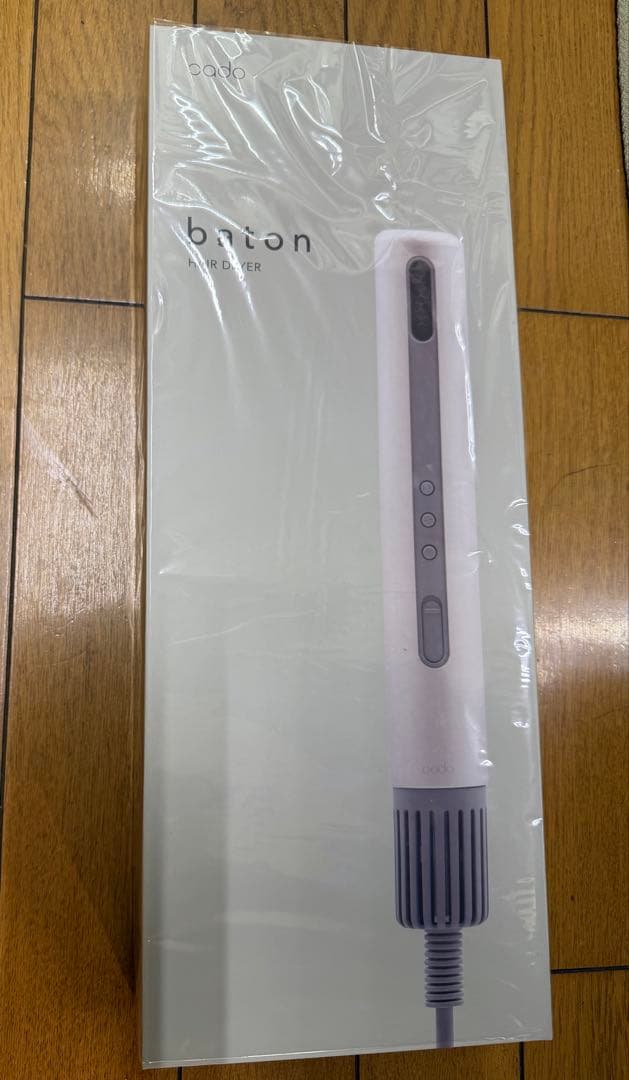 【新品・未使用】カドー スティック型ヘアドライヤーBD-S1-NB