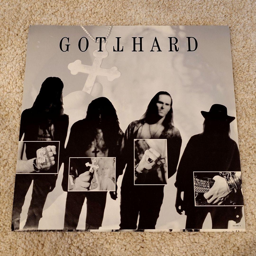 【希少】LPレコード Gotthard／Gotthard（赤ジャケット）