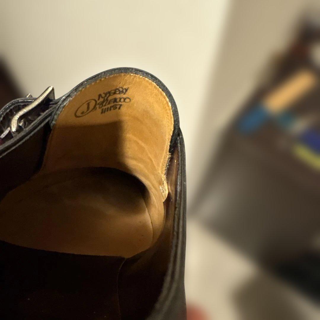 JOHN LOBB ダブルモンク革靴　8ハーフ