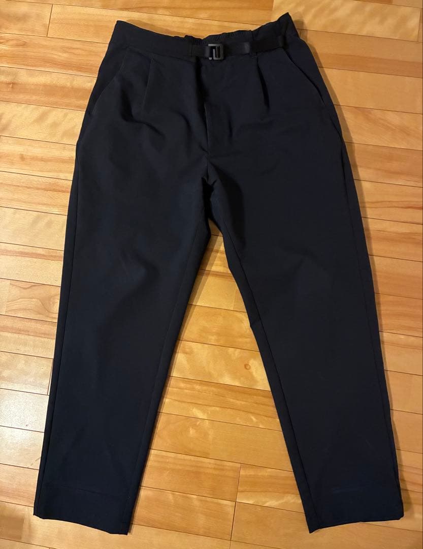 Goldwin ワンタックテーパードストレッチパンツ　ネイビー 3