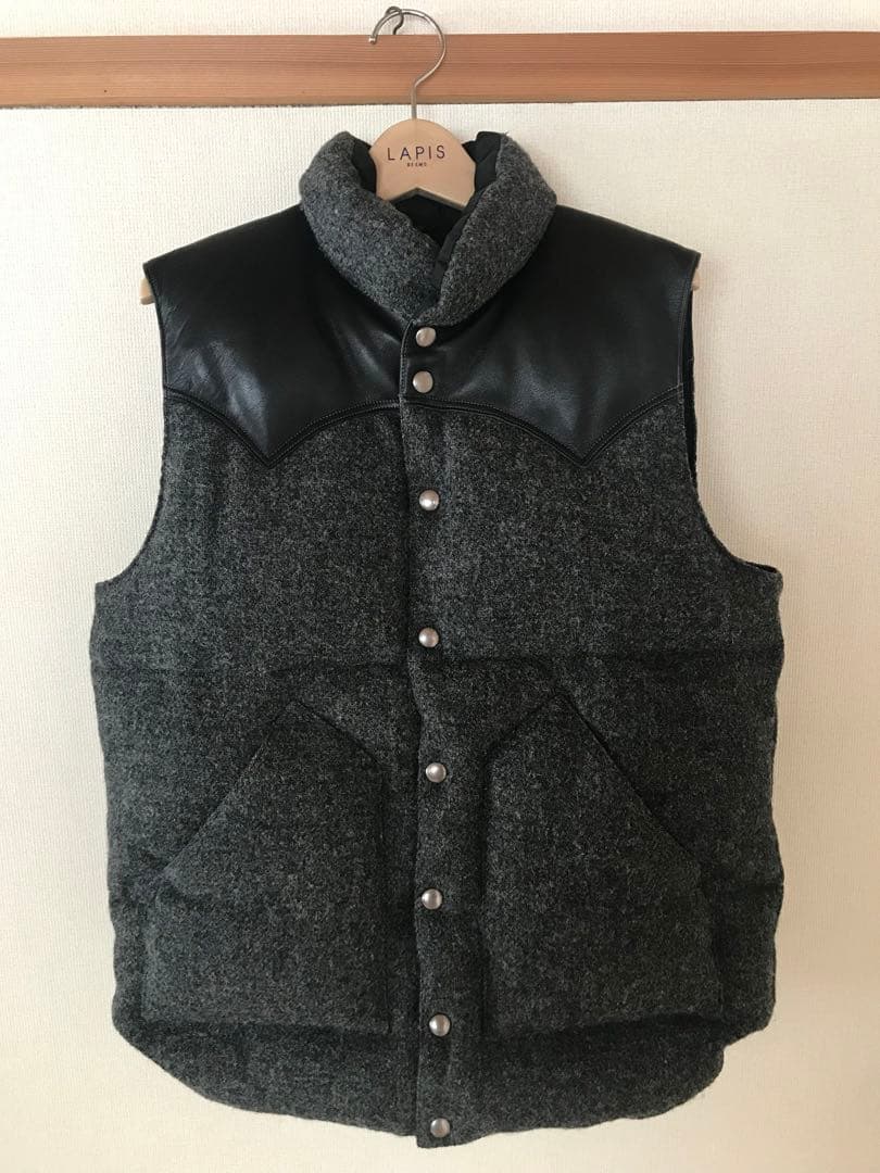 HarrisTweed ハリスツイード　ダウンベスト　ユナイテッドアローズ別注