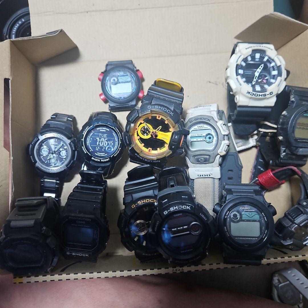 G-SHOCK、Baby-G まとめ売りジャンク品
