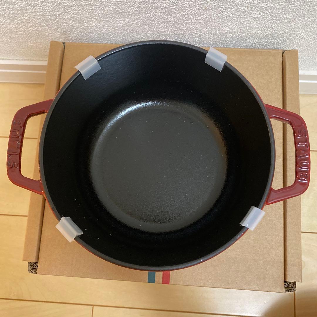 ストウブ Wa-Nabe S Lily16cmチェリー新品未使用