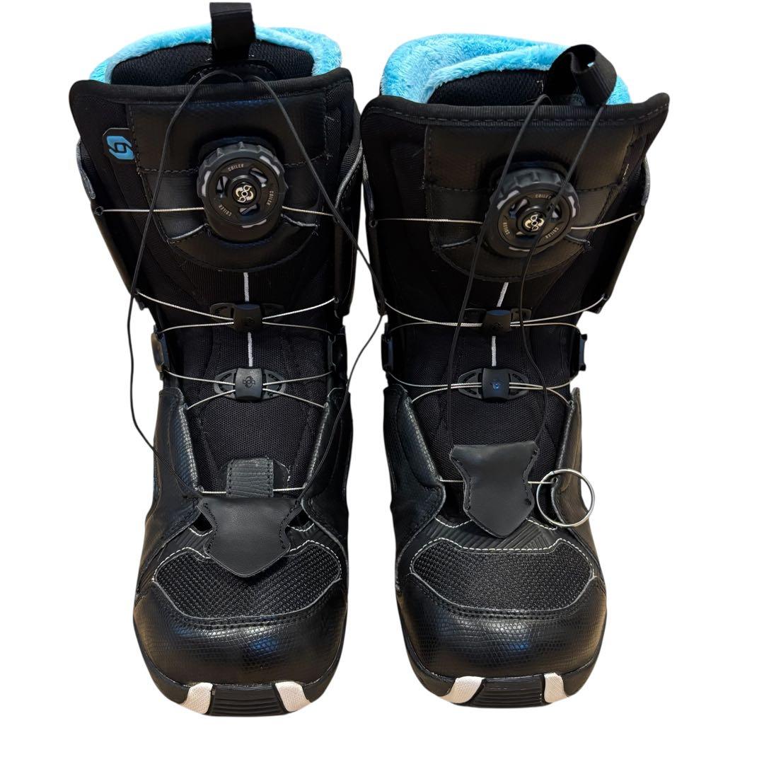 【美品】SALOMON スノーボードブーツ PEARL BOA 24.5センチ