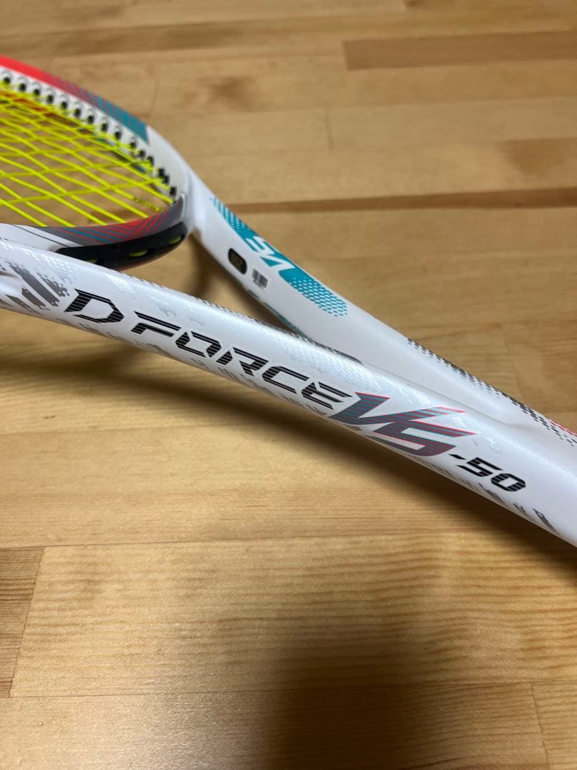 ミズノ　D-Force VS-50 テニスラケット ホワイト