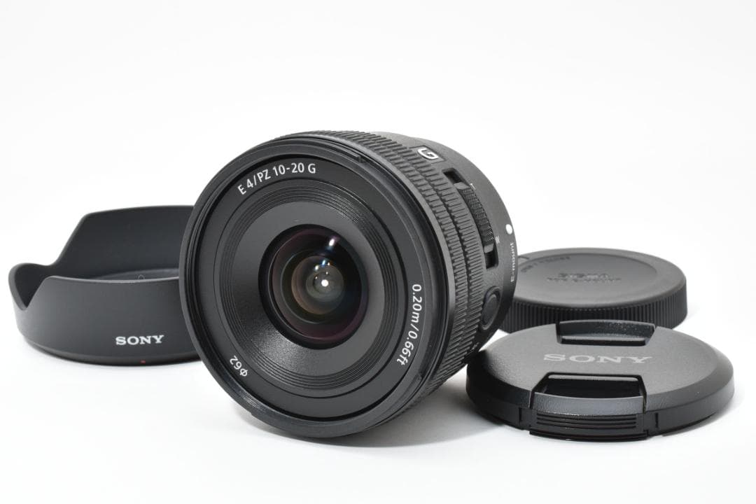 SONY E PZ 10-20mm F4G 望遠 ズーム デジタルカメラレンズ