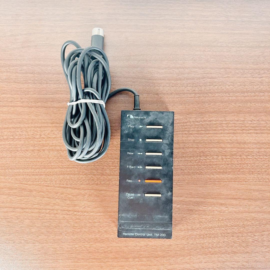 希少　ナカミチ Nakamichi RM-200 カセットデッキ　ジャンク