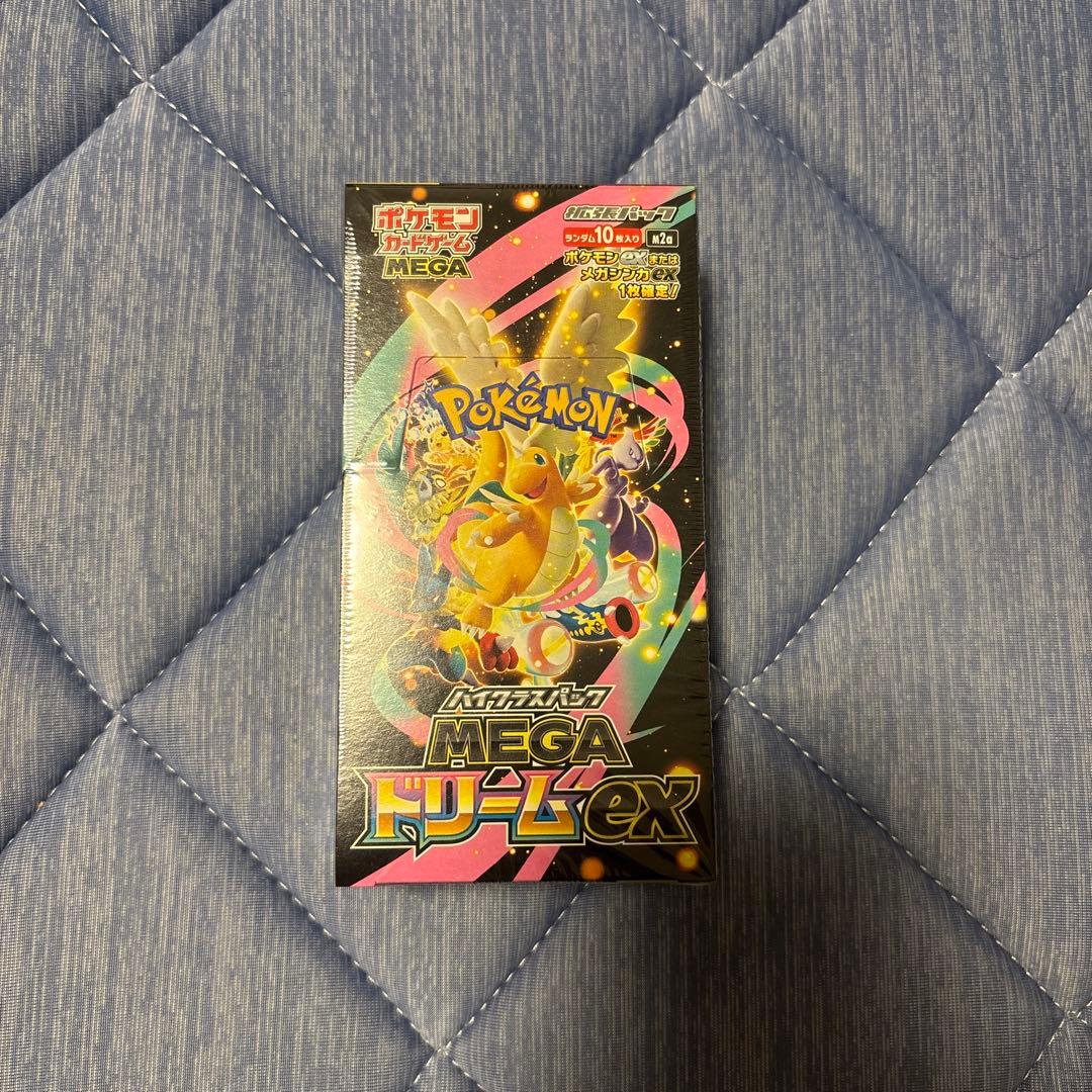 ポケモンカードゲーム MEGA ドリームEX BOX 未開封 シュリン