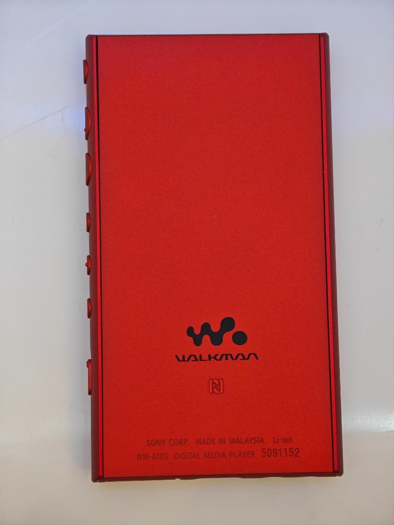 SONY NW-A105 レッド ウォークマン　WALKMAN
