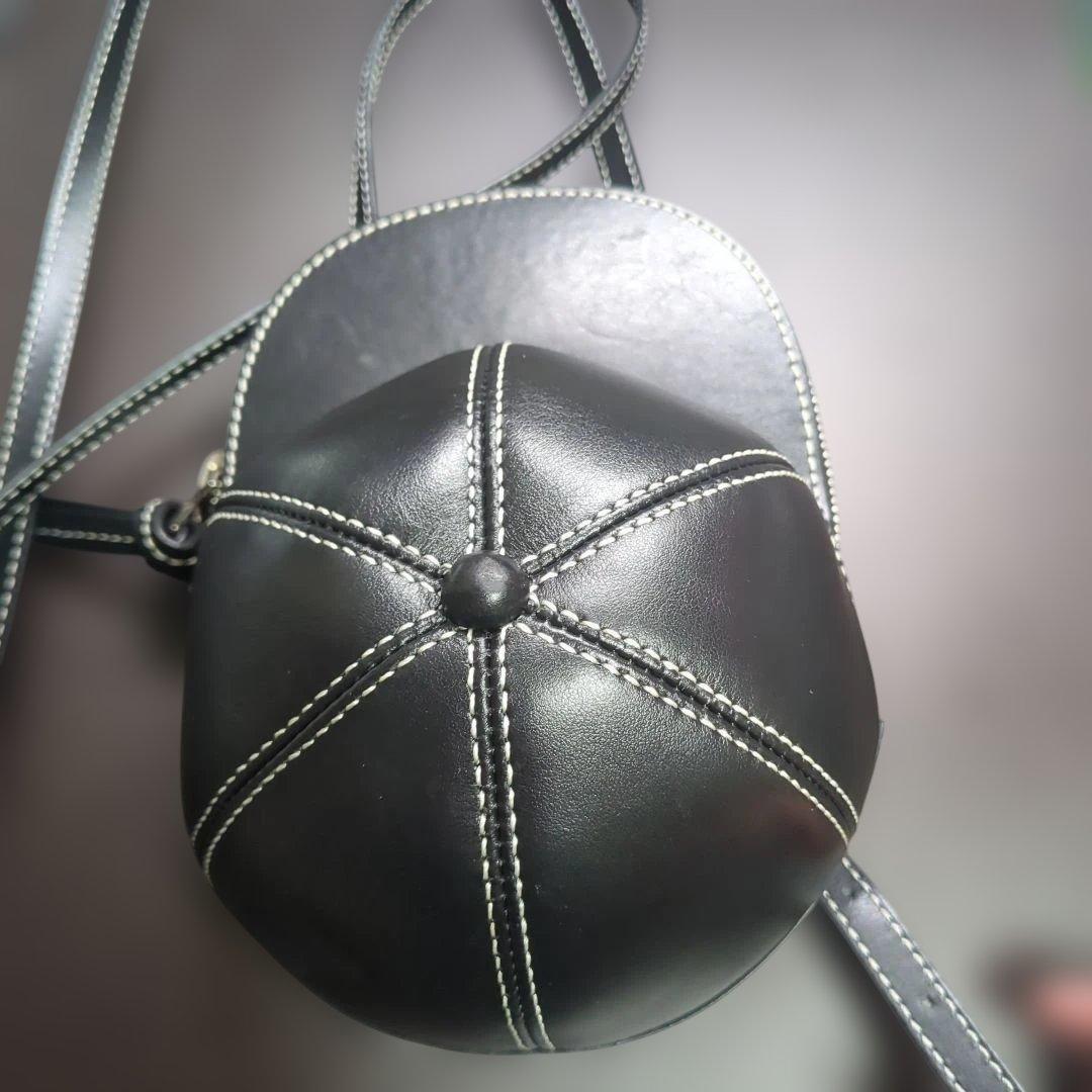 【あい】JWANDERSON ブラック キャップバッグ