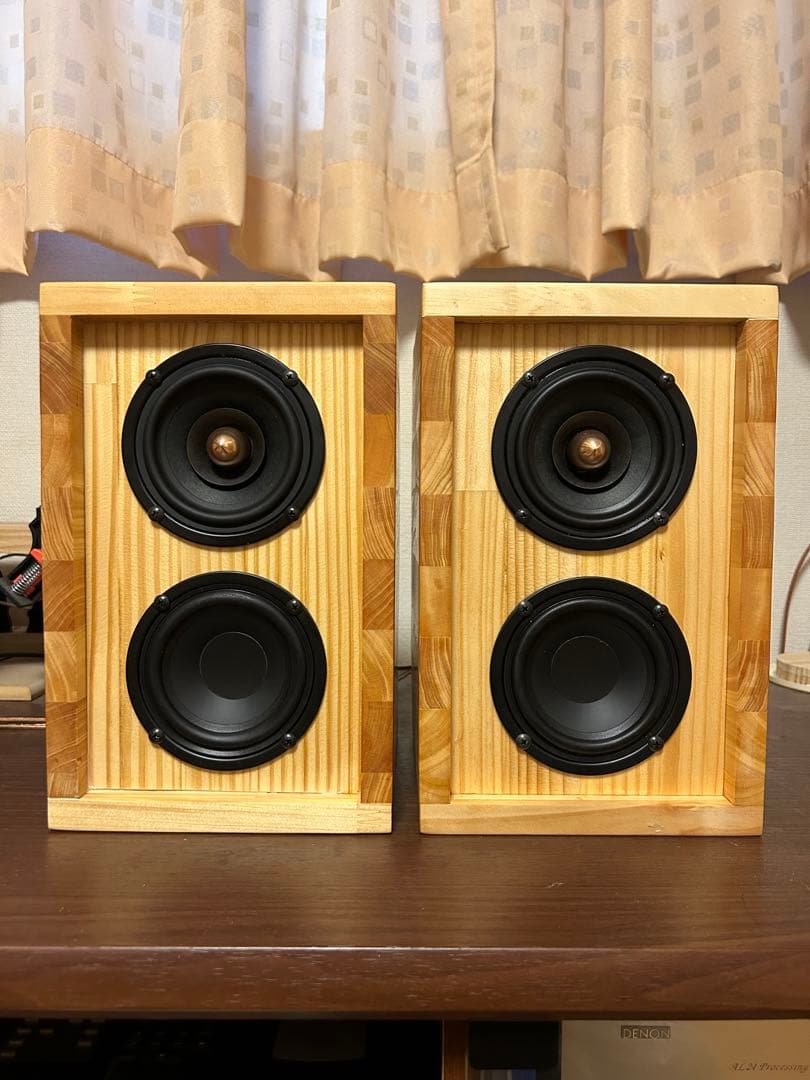 自作スピーカー フルレンジ パッシブラジエーター搭載型