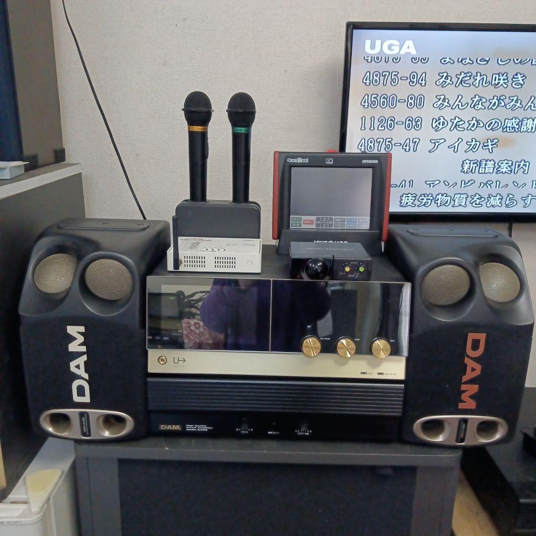 ジョイサウンド　UGA-N10 家庭用カラオケ 完動品 ロック無し 契約無し