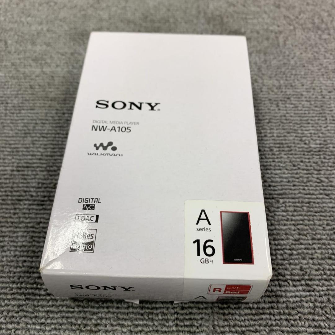 ブ*ー様 SONY ソニー WALKMAN NW-A105HN レッド 未使用品
