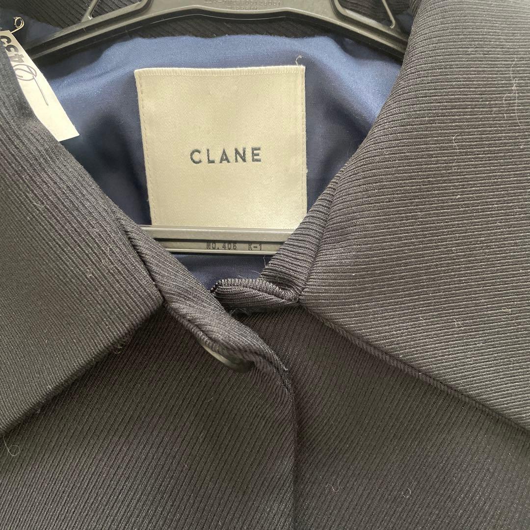 CLANE バルキースリーブクロップドジャケット